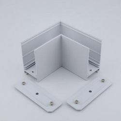 Соединитель угловой L-образный для треков накладных Aployt Magnetic track 220 APL.0282.10.01