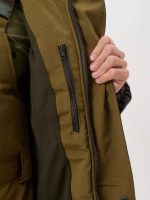 Зимний мужской костюм Onerus "Горный -45" (Брезент/Таслан), Полукомбинезон, Хаки