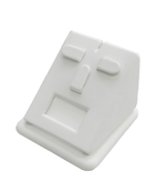 Подставка для гарнитура/наклонная/3 язычка/окошко для бирки/прорезь для нитки/основание