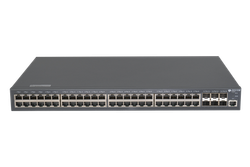 Управляемый коммутатор BDCOM S2900, 48 RJ45 1Гбит/с, 6 SFP+ 10Гбит/с, L3, 2 БП