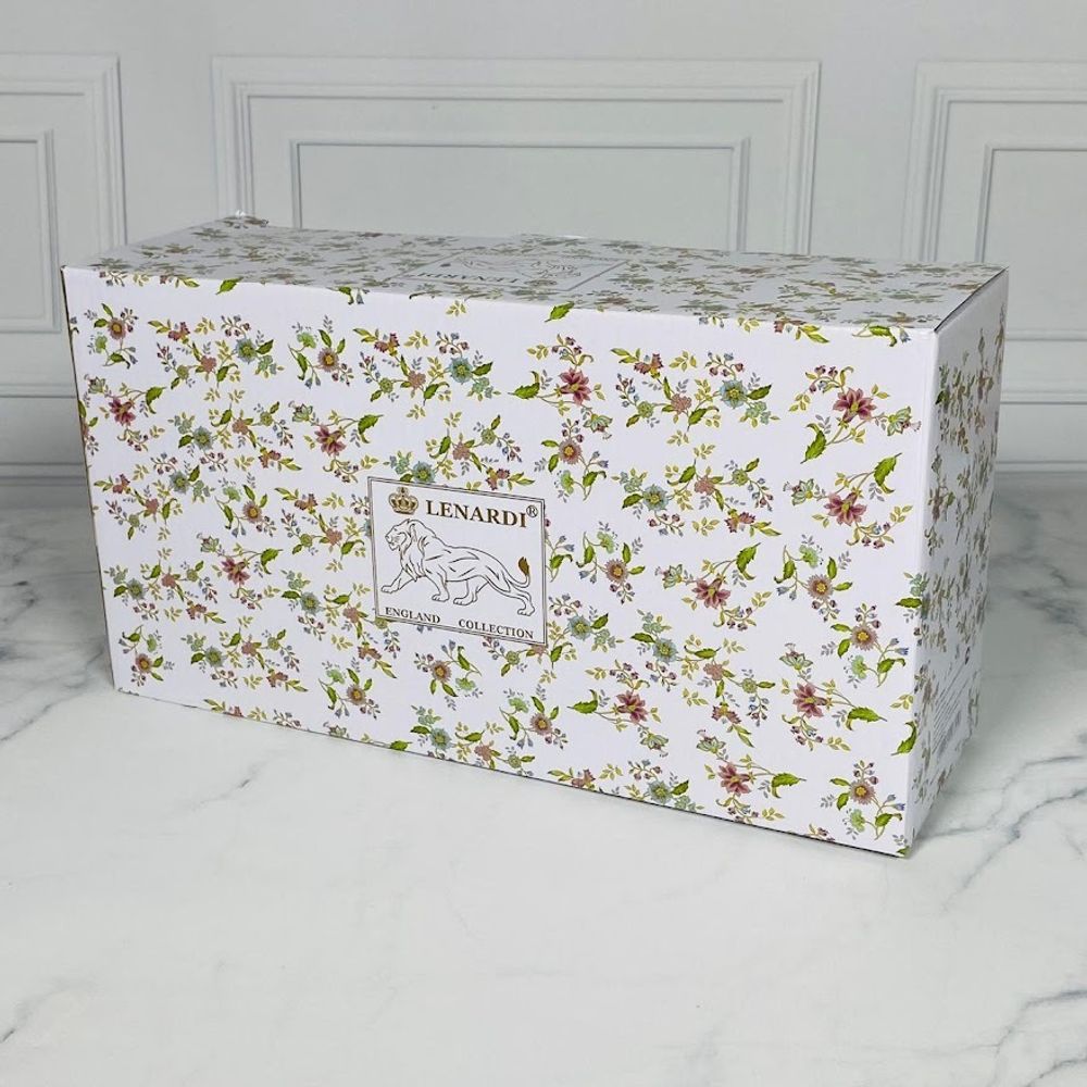 Lenardi 109-281 Набор из 3 банок 450мл в под.уп.(х8)Фарфор