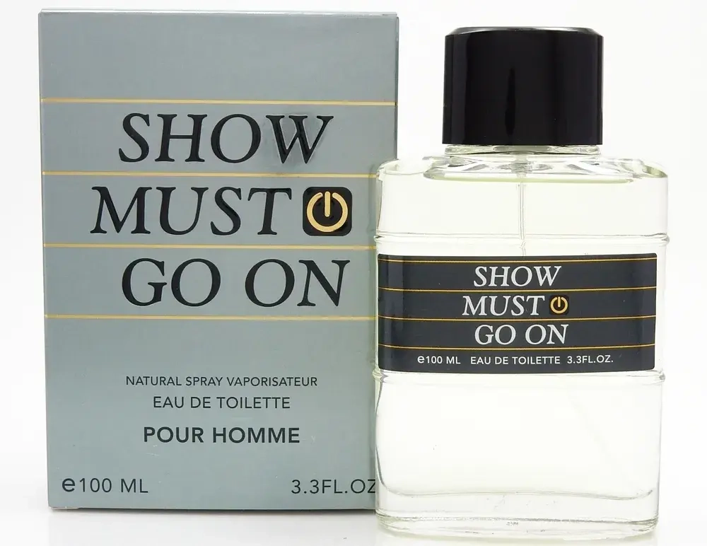 Туалетная вода для мужчин BEAUTIMATIC "SHOW MUST GO ON" 100мл Россия