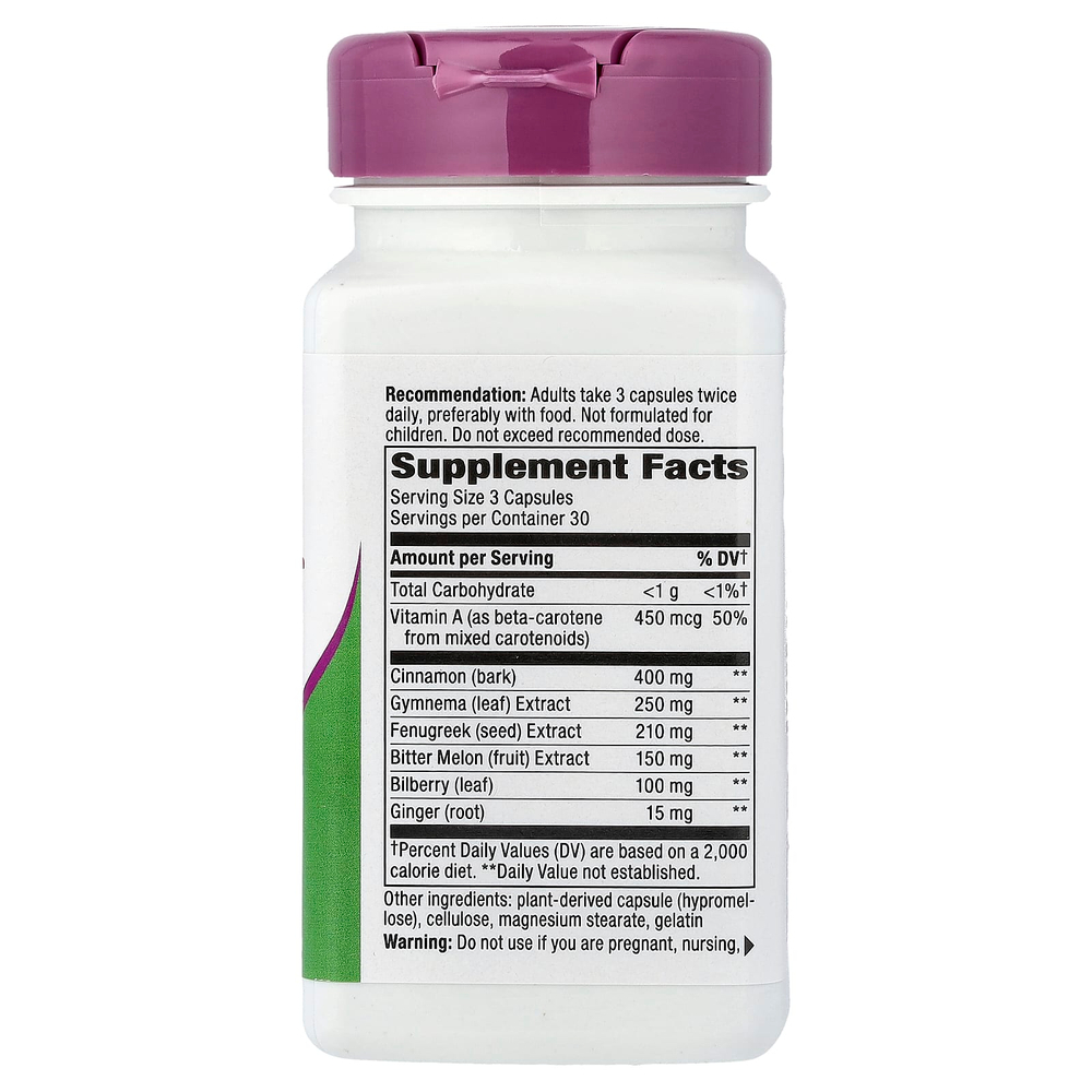 Nature's Way, Blood Sugar Management®, 90 капсул