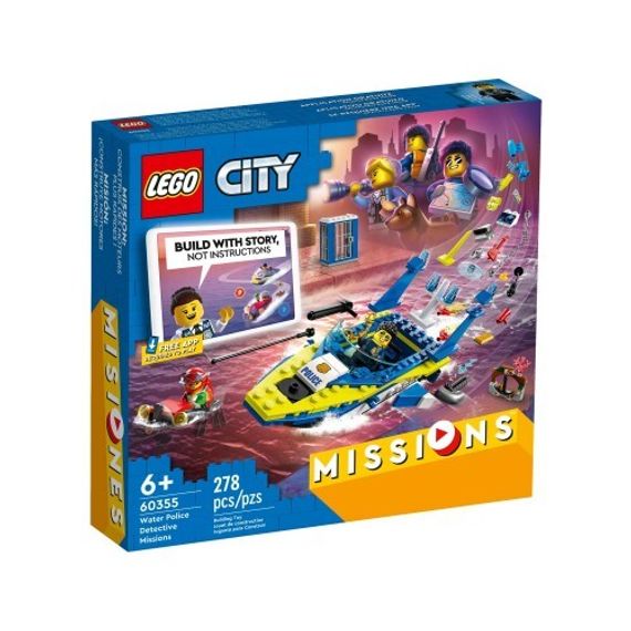 Lego konstruktor City 60355 Water Police Detective Missions