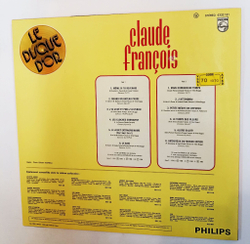 Винтажная виниловая пластинка LP Claude Francois Le Disque dOr (France 1973)