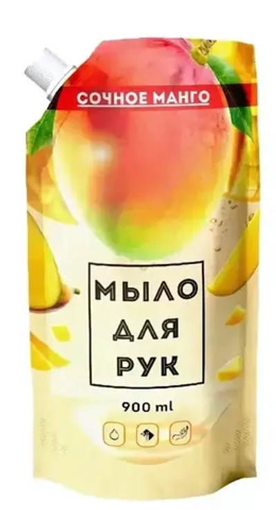 Мыло жидкое Vestar Сочноге манго дой-пак 900мл