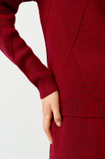 22740 Джемпер женский (бордовый)