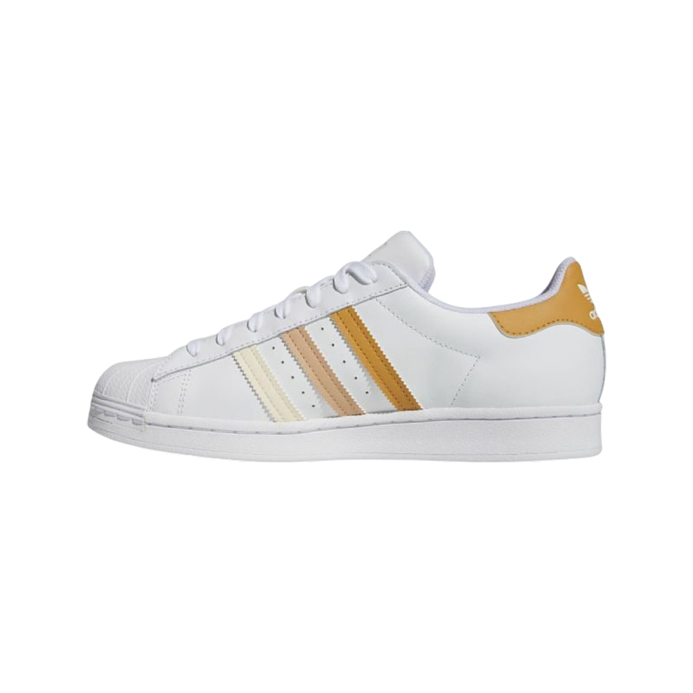 Кроссовки Adidas Superstar White Golden Beige