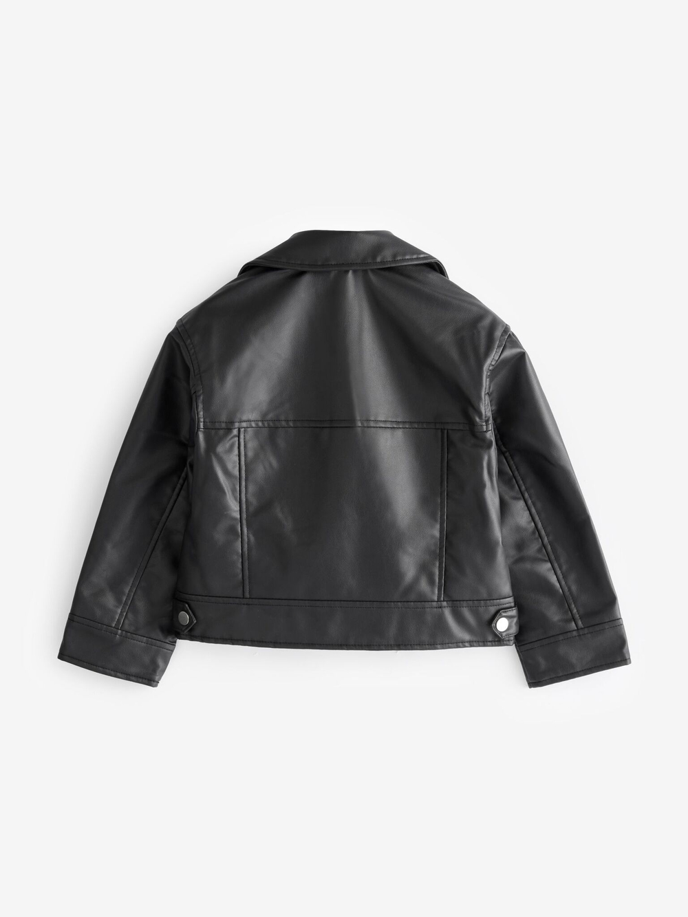 Куртка из искусственной кожи для девочки Next Q81-927, Черный