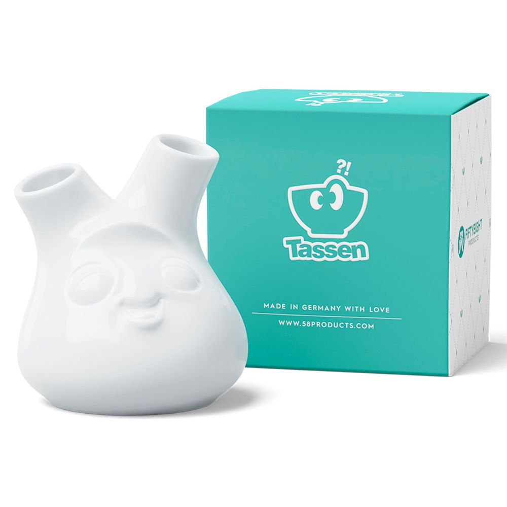 Ваза Cheeky, 10 см, белая