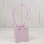 Пакет подарочный 13х11,5х11,5 Ваза для цветов (Сиреневый)