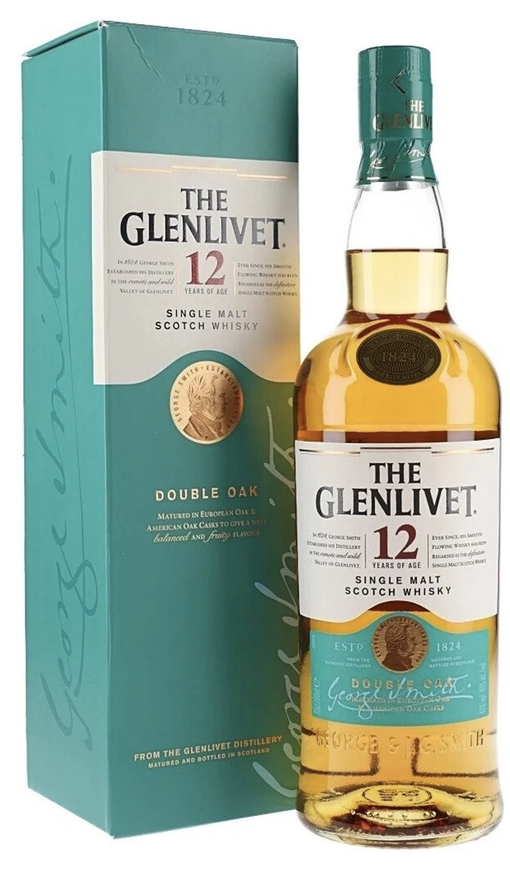 Виски The Glenlivet 12 Years Old, 0.7 л