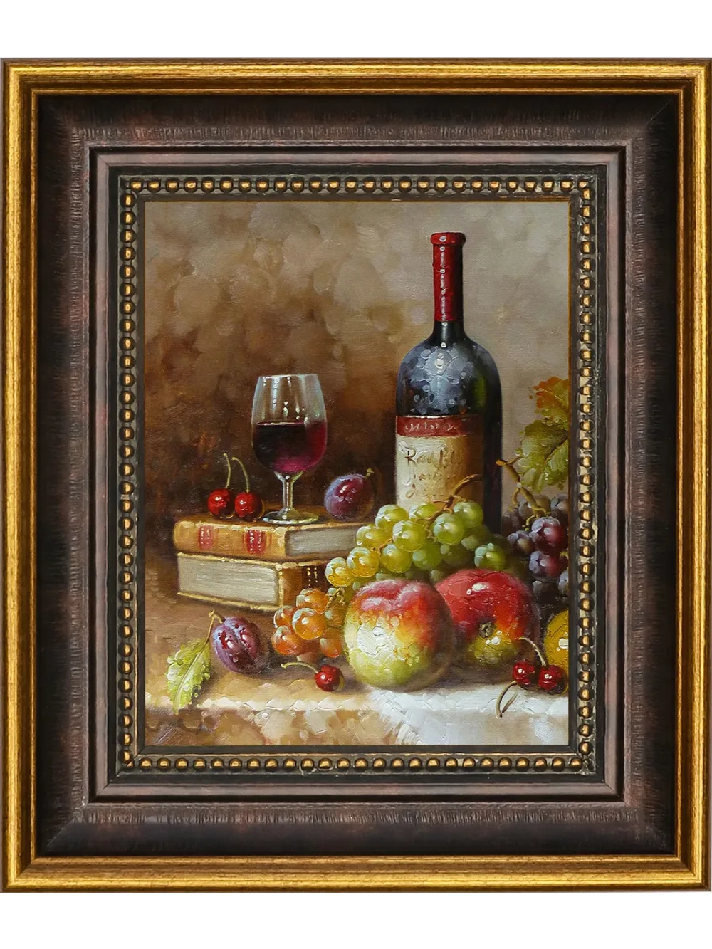 Картина настенная интерьерная в багетной раме 18*21 см