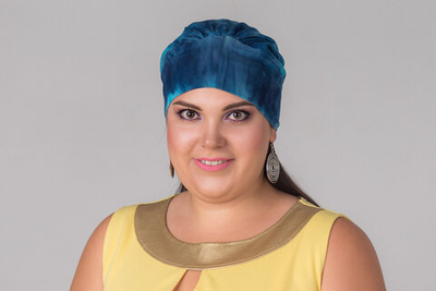 Шапочка тюрбан БЛАНКА VB11 облегченная, бамбук, Elza Meyger