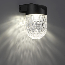 359295 STREET NT24 724 черный Светильник ландшафтный настенный IP65 LED 7W 4000K 175-265V ESTIMA