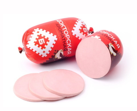 Колбаса "Докторская Ароматная" вареная 650г. Брест