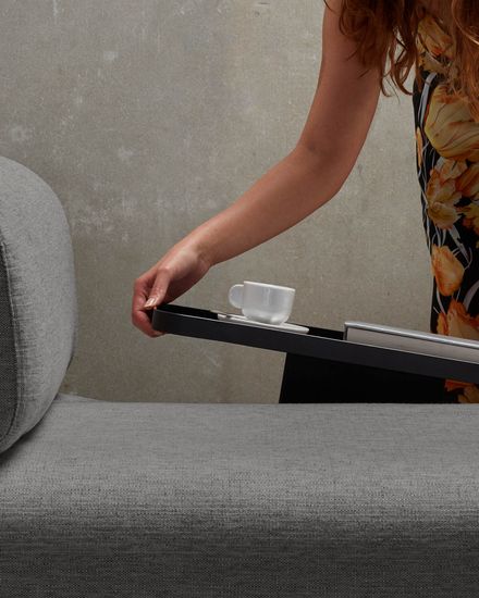 Модуль 3-х местного дивана Compo темно-серый