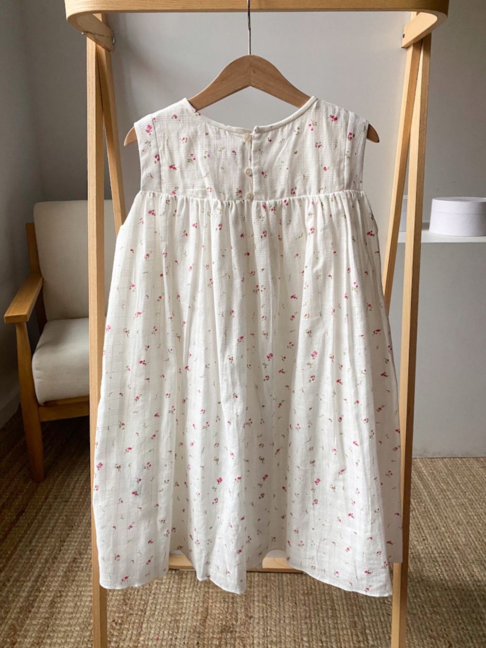 Новое хлопковое платье Bonpoint, 128