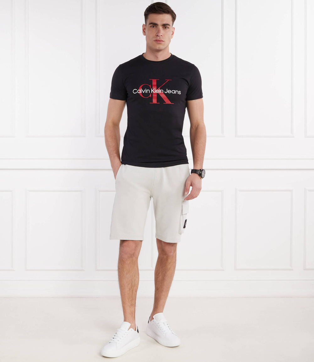 Шорты CALVIN KLEIN JEANS - бежевый(J30J325132)