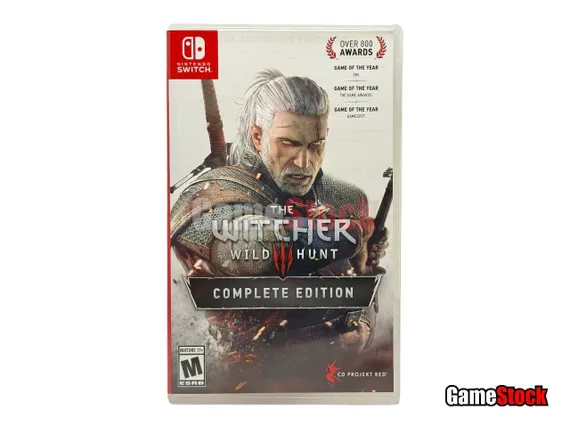 The Witcher 3: Wild Hunt Complete Edition/ Ведьмак 3: Дикая охота (Nintendo Switch, Полностью на русском языке, Б/У)