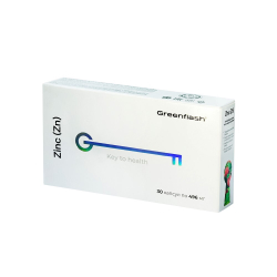 Greenflash Zinc (Zn) Цинк в хелатной форме, 30капсул