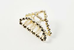 Benten Заколка-краб треугольный (темный)