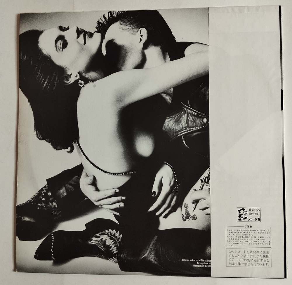 Винтажная виниловая пластинка LP Scorpions Love At First Sting (Japan 1984) (Obi)