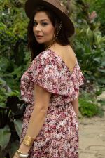 Платье Жара (бордовое) П13415-16М LT Collection