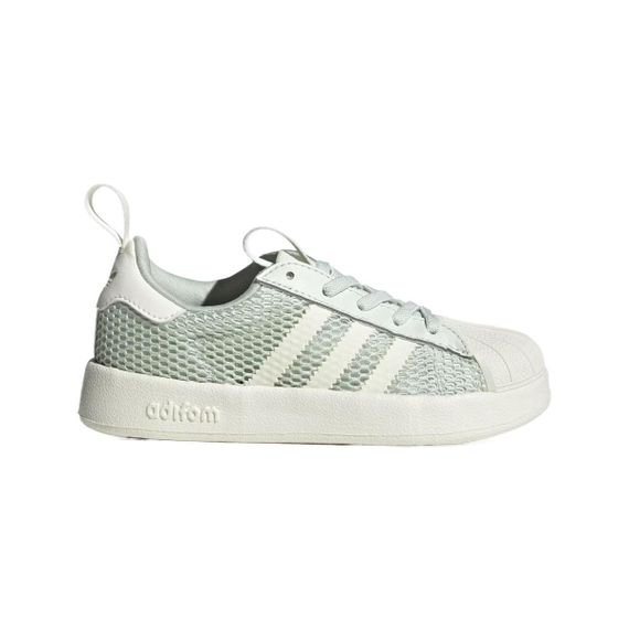 Adidas originals AdiFOM Superstar Детские Скейтборды, Детские кроссовки для Кристально-Жадеитово-Зеленых детей