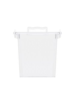 Контейнер для хранения квадратный с защелками 12л.(5240)