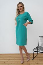 Платье Фелиция (бирюза) Р11-1051/2 Nikol (Акция)