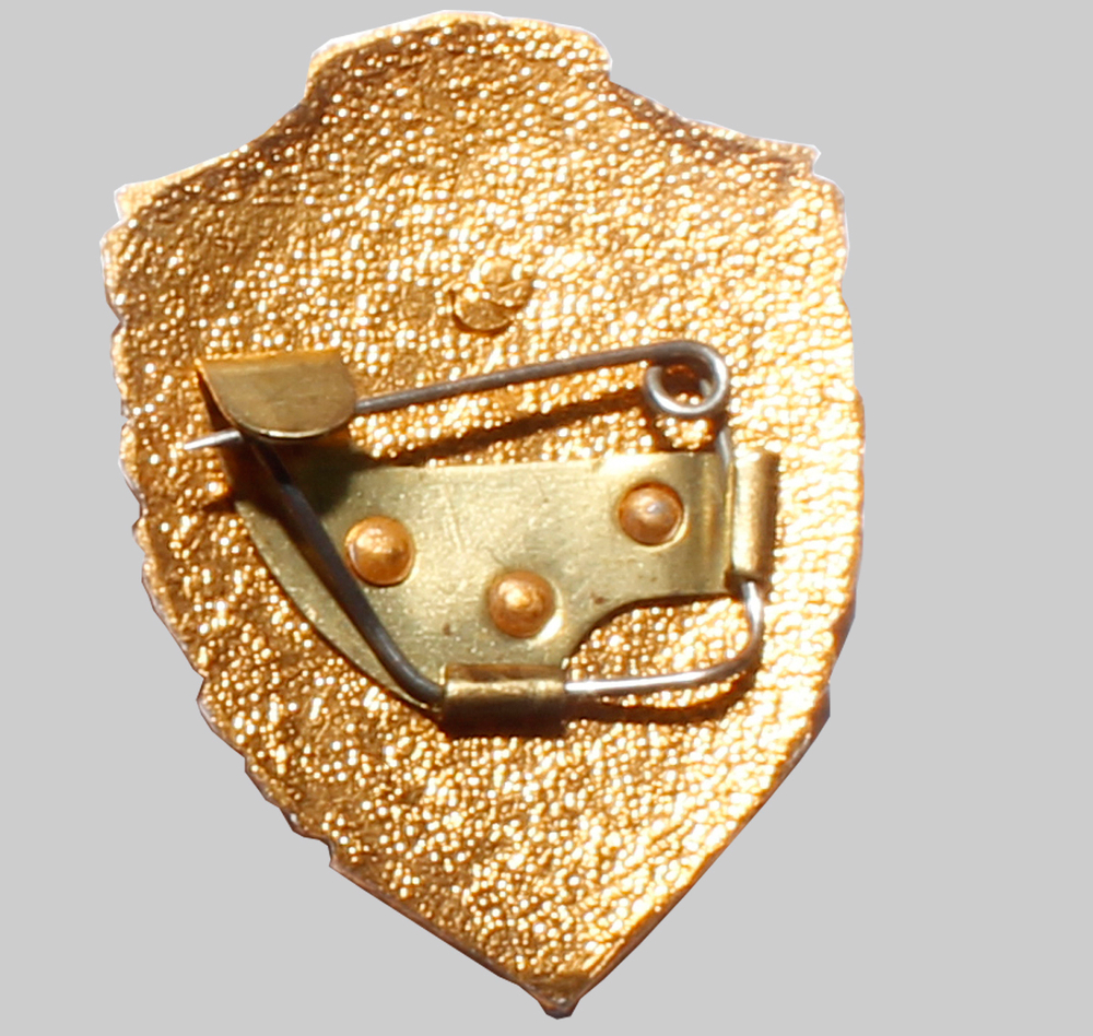 Знак "Отличник ВВС" (заколка)СССР алюминий