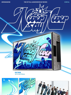 Альбом ZEROBASEONE - NEVER SAY NEVER 1st Album PHOTOBOOK RANDOM Version