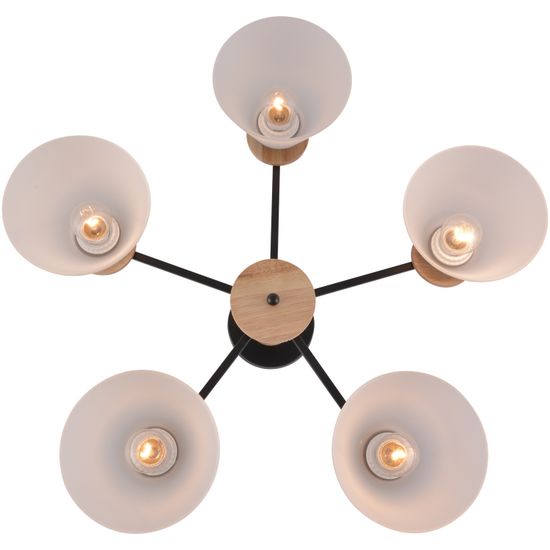 01625-0.3-05 BK+WOOD светильник потолочный