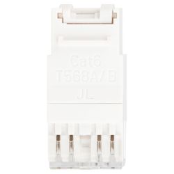 Коннектор ЭРА ОФИС 18-8002-01 RJ45 CAT6 UTP Keystone цвет белый