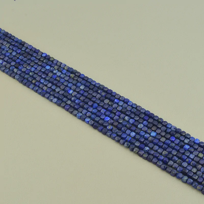 Нитка Лазурит 38 см. (Без замка)