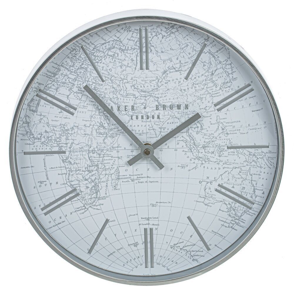 GAEM Часы настенные декоративные, L30 W4 H30 см, (1xАА не прилаг.)