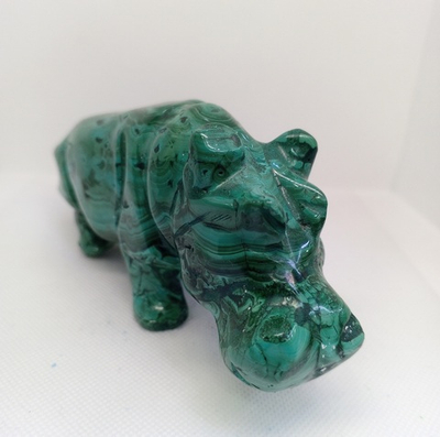 Бегемот из малахита