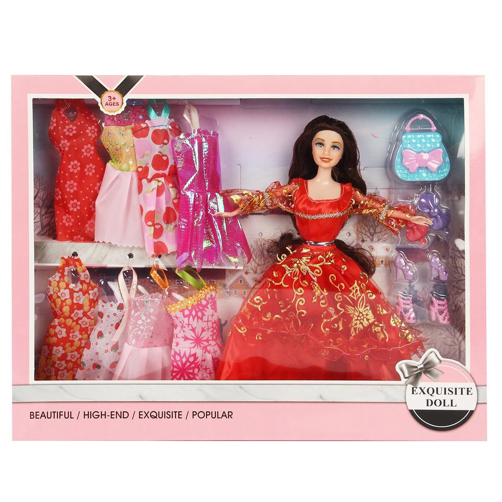 Кукла тип Модель с аксесс. коробка 3366-92