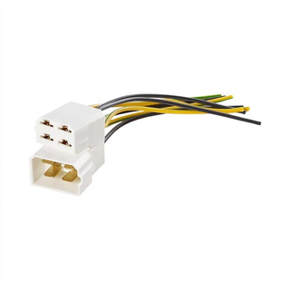 Разъем 4конт папа+мама (6,3мм) S-0.5мм Диалуч KL066-1\12784