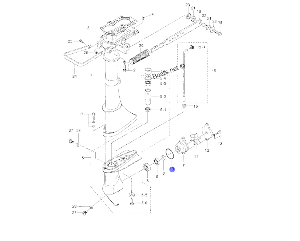 Прокладка муфты редуктора 309-65015-0