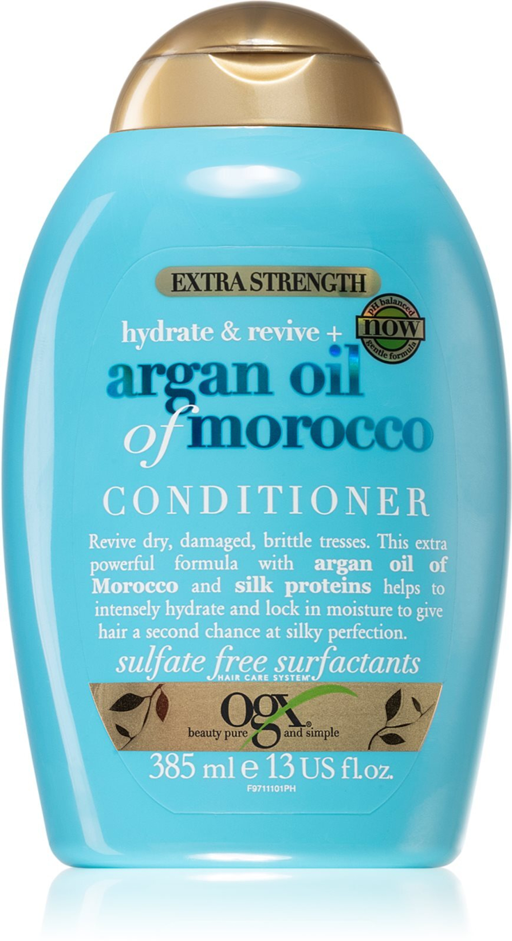 OGX Argan Oil Of Morocco Extra Strenght - регенерирующий кондиционер для поврежденных волос /   385  ml  / GTIN 22796971111