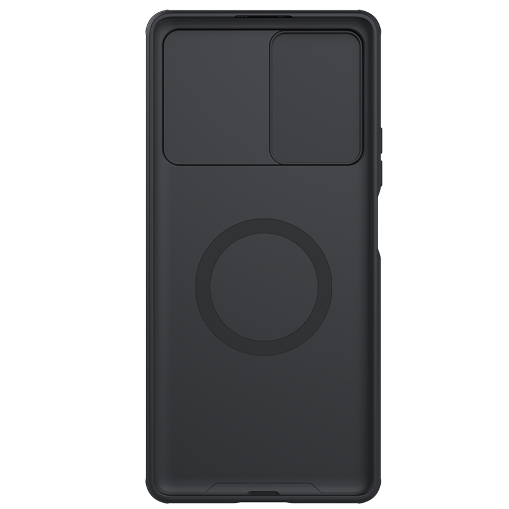 Чехол от Nillkin с встроенным магнитом для смартфона Xiaomi Redmi Note 12 Turbo и Poco F5, серия CamShield Pro Magnetic Case, защитная шторка для камеры