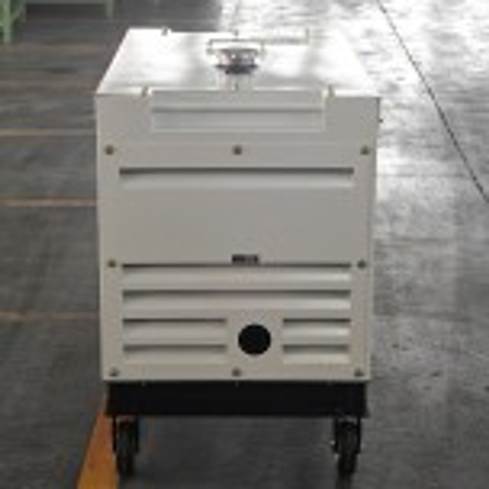 Электростанция дизельная с воздушным охлаждением HYUNDAI DHY 10000SE в кожухе