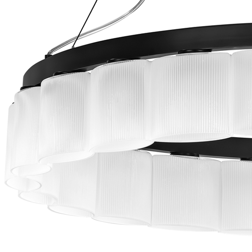 812236 Люстра NIBBLER 23х6W(Led) G9 ЧЕРНЫЙ/БЕЛЫЙ