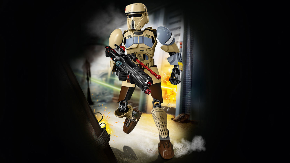 LEGO Star Wars: Штурмовик со Скафира 75523 — Scarif Stormtrooper — Лего Звездные войны Стар Ворз
