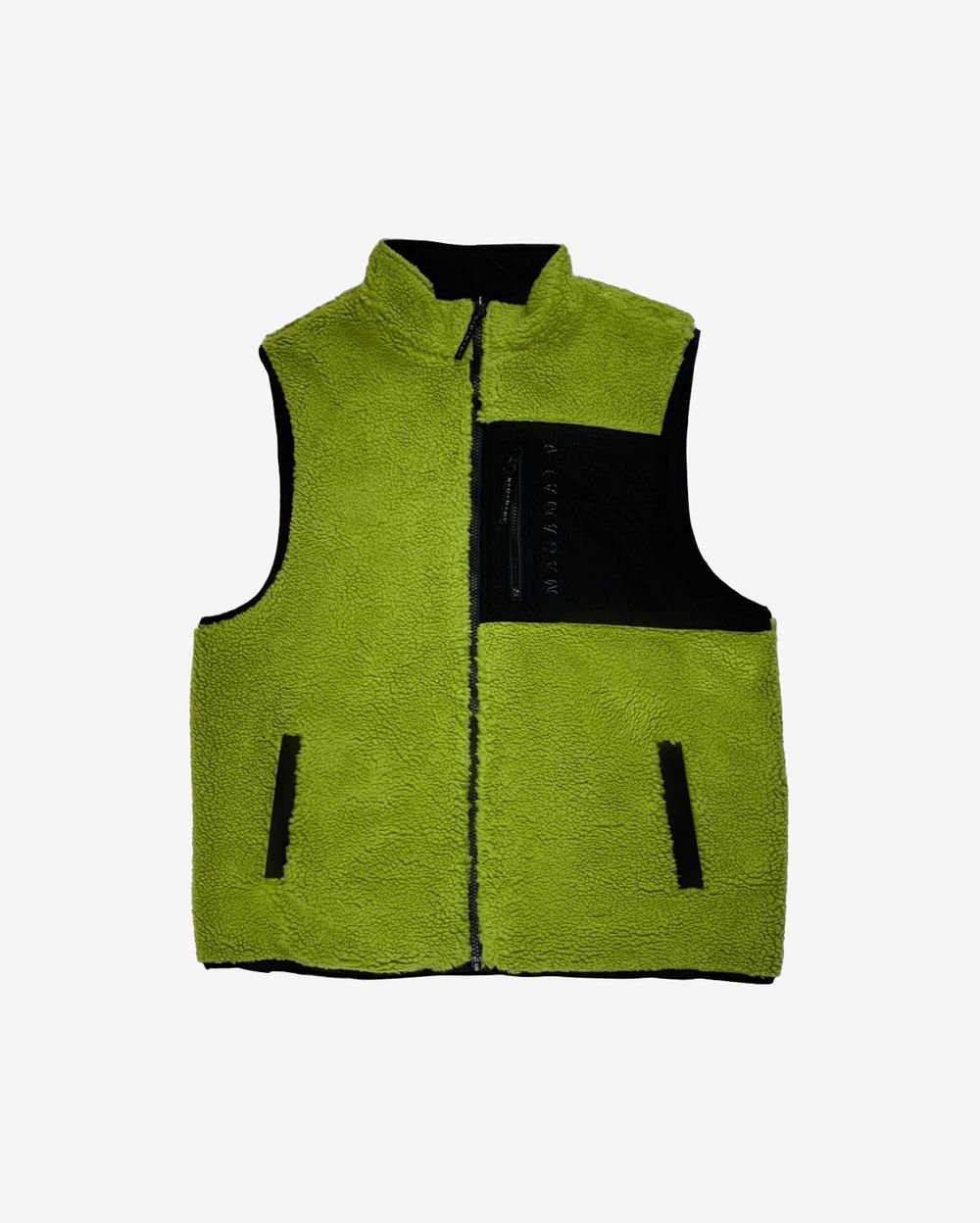 Жилет Magamaev Reversible fleece оливковый