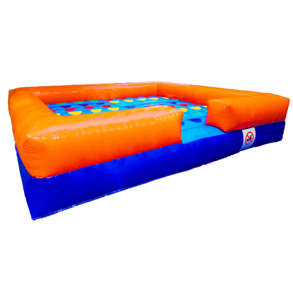 Интерактивная надувная игра "Твистер" 3*3*0.6 м, с постоянной подкачкой