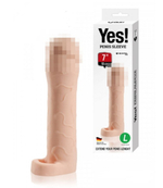 Насадка - удлинитель Sitabella Yes! penis sleeve 18 см