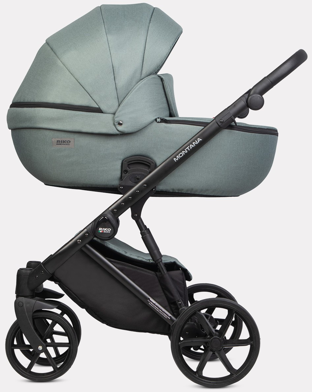 Детская коляска Riko Basic Montana 3 в 1 51 Green (зеленый)